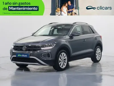 Usado VW T-Roc Life 115 CV (84 kW) 2022 Gris SUV