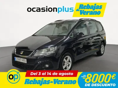Usado Seat Alhambra Reference 140 CV (102 kW) 2013 Negro Monovolumen