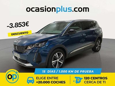 Usado Peugeot 5008 Allure 130 CV (95 kW) 2023 Azul SUV