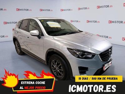Usado Mazda CX-5 Luxury 150 CV (110 kW) 2015 Gris / plata SUV