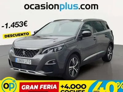 Usado Peugeot 5008 GT-line 131 CV (96 kW) 2020 Plateado SUV