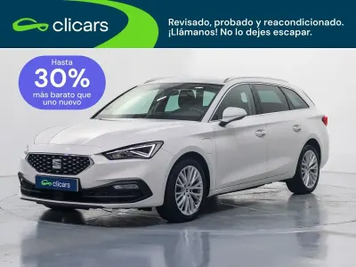Usado Seat Leon XCELLENCE 205 CV (150 kW) 2021 Blanco Familiar