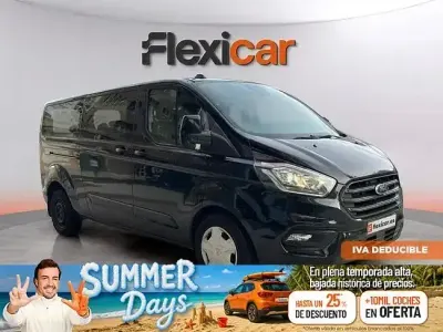 Usado Ford Transit Custom Trend 136 CV (100 kW) 2023 Azul Familiar