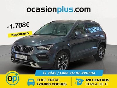 Usado Seat Ateca Style 150 CV (110 kW) 2020 Gris SUV