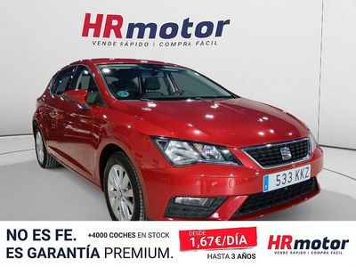 Usado Seat Leon Style 115 CV (84 kW) 2018 Rojo Berlina