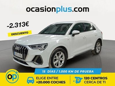 Usado Audi Q3 S-Line 150 CV (110 kW) 2019 Blanco SUV