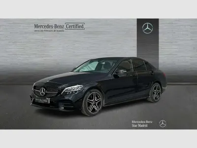 Usado Mercedes C200 160 CV (117 kW) 2020 Negro Berlina