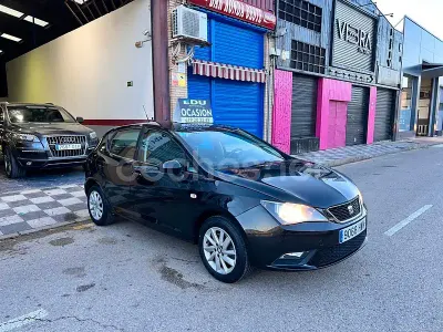 Usado Seat Ibiza Style 105 CV (77 kW) 2014 Negro Berlina