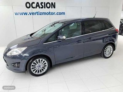 Usado Ford Grand C-Max Titanium 125 CV (91 kW) 2014 Gris Monovolumen