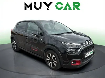 Usado Citroën C3 PureTech 83 CV (61 kW) 2020 Negro Utilitario
