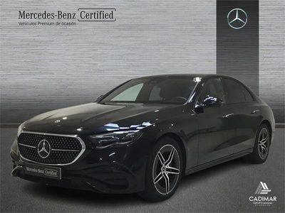 Negro Usado 2025 Mercedes E220 AMG line Berlina | 58.900 € (Buen precio)