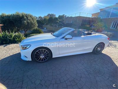 Blanco Usado 2017 Mercedes 500 Descapotable | 82.000 €