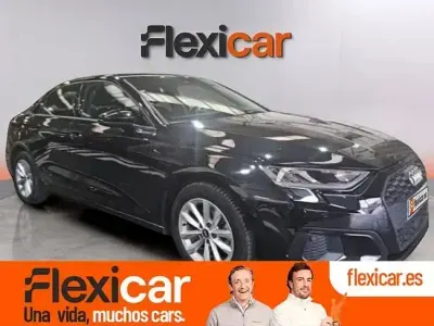 Usado Audi A3 110 CV (80 kW) 2021 Negro Berlina