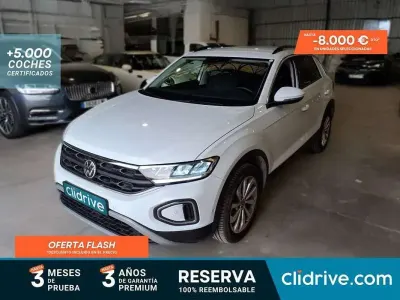 Usado VW T-Roc Life 116 CV (85 kW) 2022 Blanco SUV