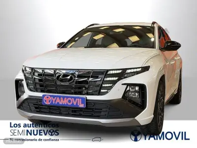 Usado Hyundai Tucson N Line 150 CV (110 kW) 2022 Blanco SUV