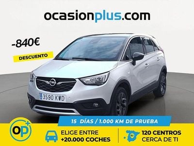 Usado Opel Crossland X Edition 110 HP (80 kW) 2019 Cinzento SUV