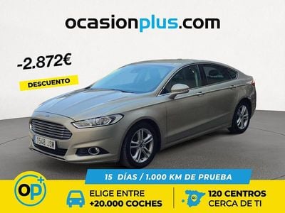 Gris plata Usado 2016 Ford Mondeo Titanium Berlina | 11.658 € (Precio justo)