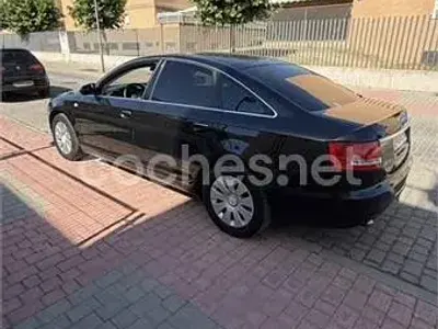 Usado Audi A6 140 CV (102 kW) 2007 Negro Berlina