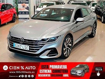 Usado VW Arteon R-line 218 CV (160 kW) 2021 Gris / plata Familiar
