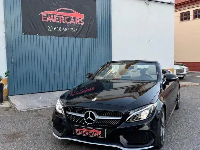 Usado Mercedes C220 170 HP (125 kW) 2017 Preto Cabrios