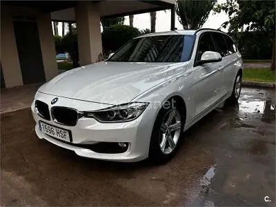 Usado BMW 320 184 CV (135 kW) 2013 Blanco Familiar