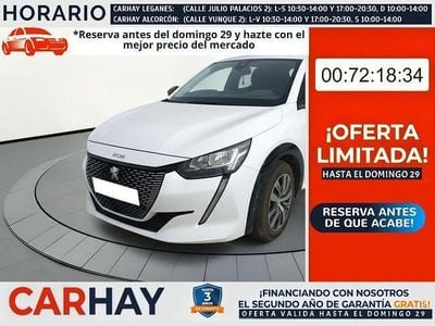 Usado Peugeot e-208 Active 100 kW (136 CV) 2022 Blanco Utilitario