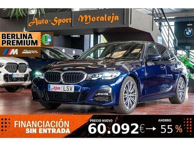 Usado BMW 318 Sport Line 150 CV (110 kW) 2021 Azul Berlina