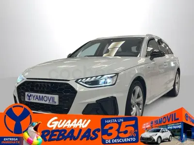 Usado Audi A4 S-Line 136 CV (100 kW) 2021 Blanco Familiar