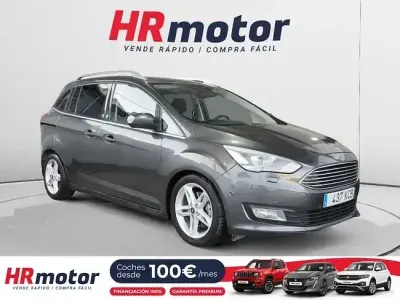 Usado Ford C-MAX Titanium 125 CV (91 kW) 2017 Negro Monovolumen
