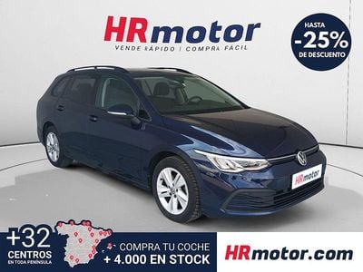 Usado VW Golf VIII Life 110 CV (80 kW) 2021 Azul Familiar