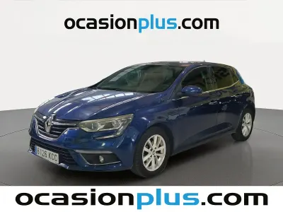 Usado Renault Mégane Intens 101 CV (74 kW) 2017 Azul Utilitario