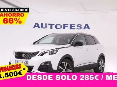 Usado Peugeot 3008 GT-line 131 CV (96 kW) 2019 Blanco SUV