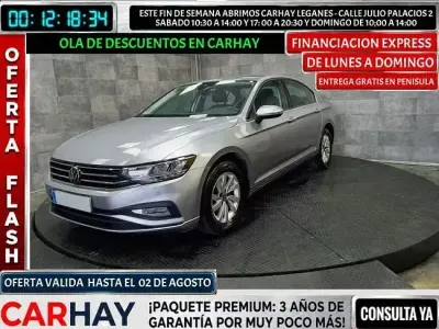 Usado VW Passat Business 150 CV (110 kW) 2022 Gris Familiar