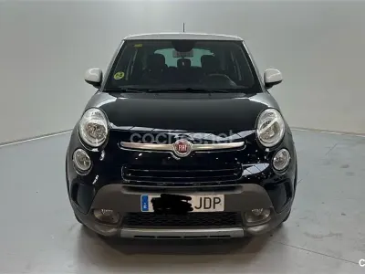 Usado Fiat 500L Trekking 85 CV (62 kW) 2015 Negro Monovolumen