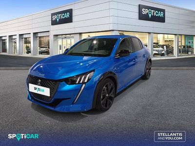 Usado Peugeot 208 GT 100 CV (73 kW) 2023 Azul Utilitario