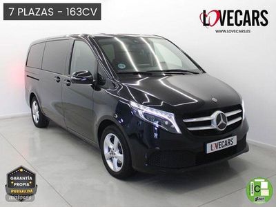 Usado Mercedes V220 163 CV (119 kW) 2021 Negro Monovolumen