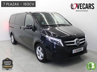 Usado Mercedes V220 Avantgarde 163 CV (119 kW) 2021 Negro Monovolumen