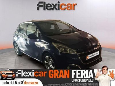 Usado Peugeot 208 Access 68 CV (50 kW) 2016 Negro Utilitario