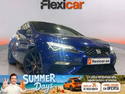 Usado Seat Leon SC CUPRA 300 CV (220 kW) 2018 Azul Utilitario
