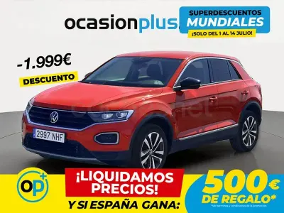 Usado VW T-Roc Advance 150 CV (110 kW) 2021 Rojo SUV