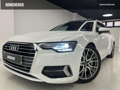 Usado Audi A6 Sport 340 CV (250 kW) 2021 Blanco Familiar
