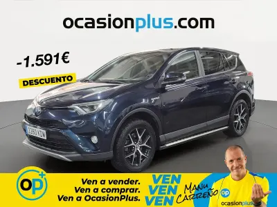 Usado Toyota RAV4 197 CV (144 kW) 2017 Azul SUV