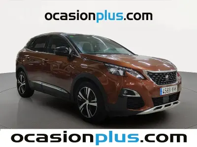 Usado Peugeot 3008 GT-line 131 CV (96 kW) 2018 Naranja SUV