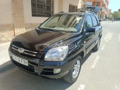 Usado Kia Sportage Active 140 CV (102 kW) 2007 Negro SUV