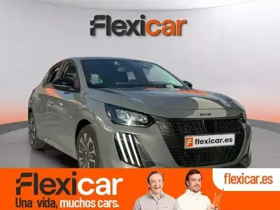 Usado Peugeot 208 Active 100 CV (73 kW) 2024 Gris Utilitario