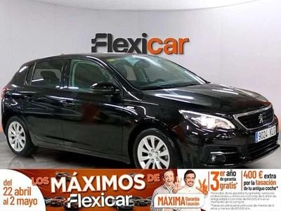 Usado Peugeot 308 Access 110 CV (80 kW) 2018 Negro Utilitario