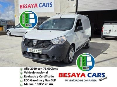 Usado Dacia Dokker Essentiel 102 CV (75 kW) 2019 Blanco Monovolumen