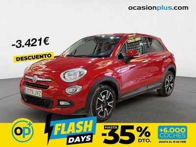 Usado Fiat 500X Pop Star 120 CV (88 kW) 2016 Rojo SUV