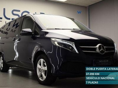 Usado Mercedes V220 Exclusive 163 CV (119 kW) 2020 Azul Monovolumen