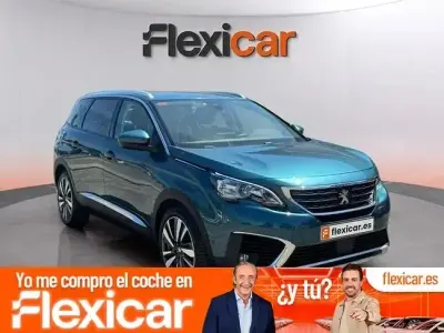Usado Peugeot 5008 Active 130 CV (95 kW) 2019 Verde SUV